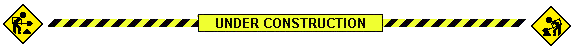 pixel art made to resemble an under construction sign.